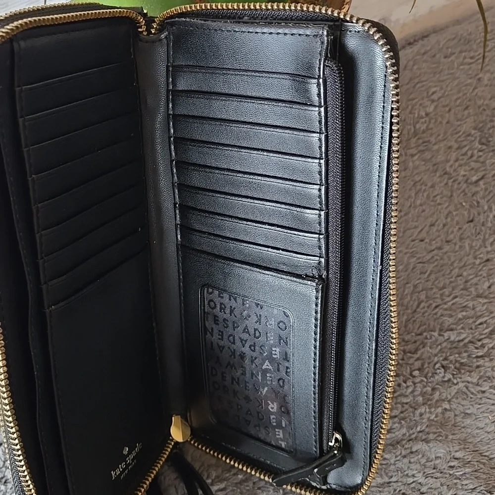 Kate Spade Black♠️ Leather Wallet